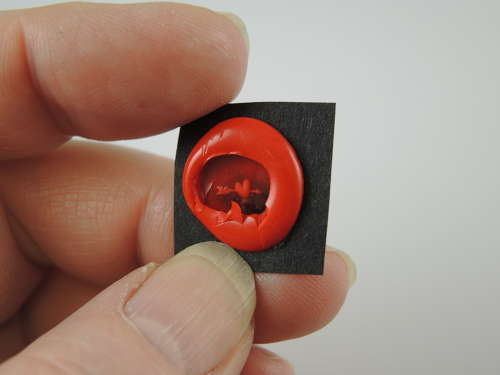 Unmounted stone with Love Heart Intaglio c1810