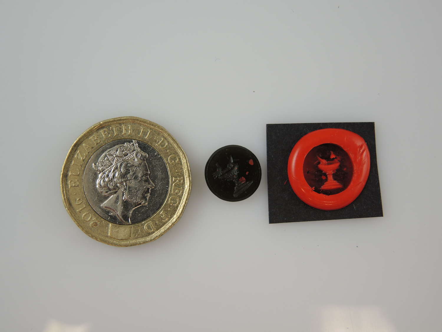 Unmounted stone with LOVE BIRDS Intaglio c1810