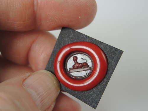 Classical antiquity intaglio of The Sphinx c1810