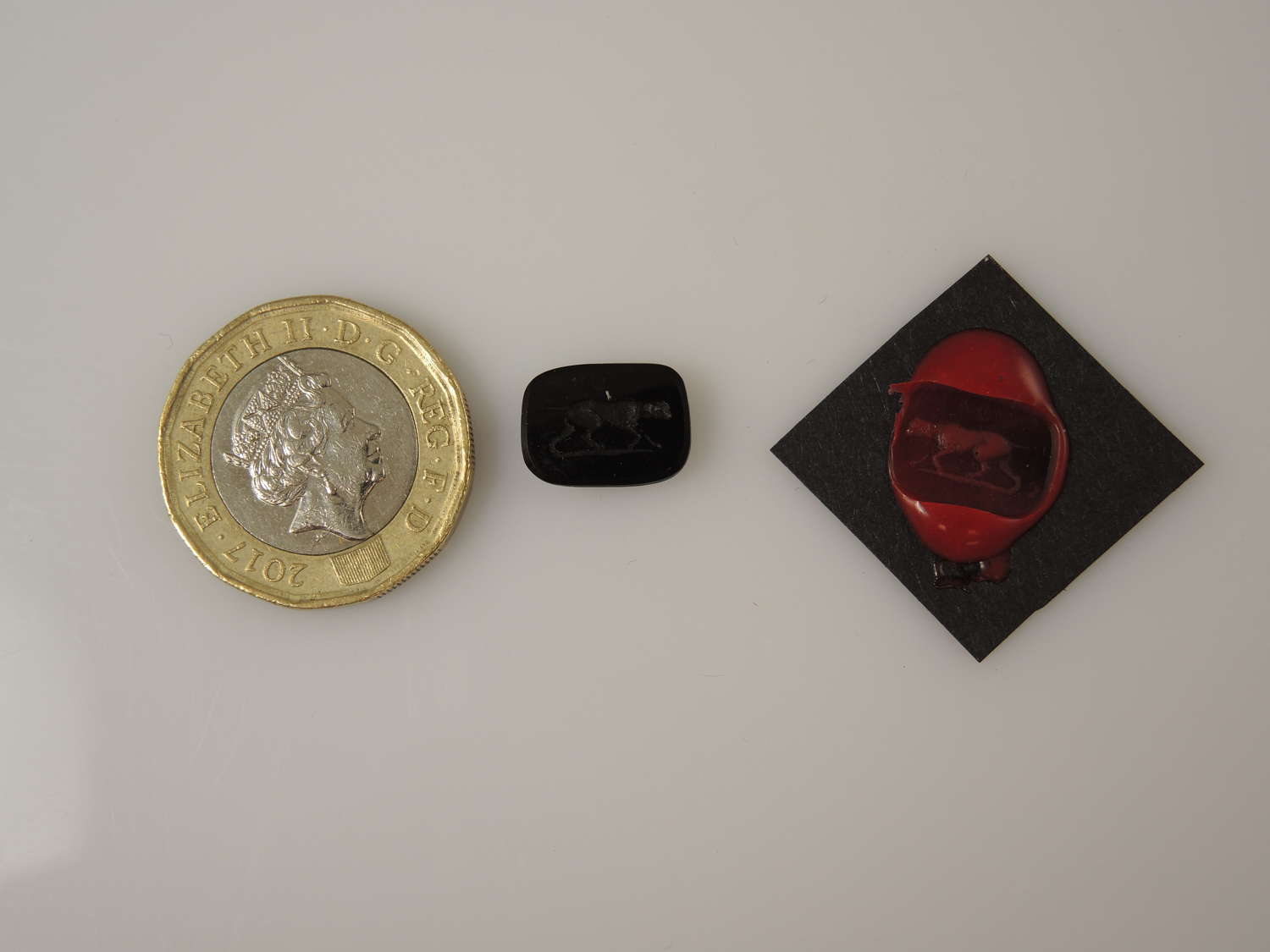 Georgian Intaglio with a HOUND intaglio c1810