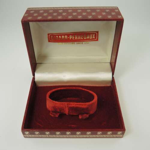 Genuine GIRARD – PERREGAUX wrist watch box c1960