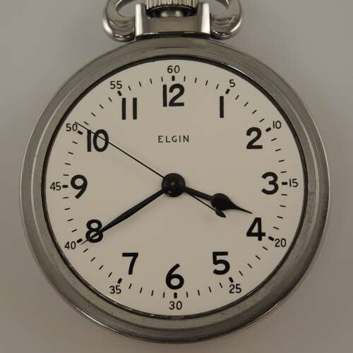 16 size 22 Jewel Elgin BW Raymond HS3 deck watch c1943