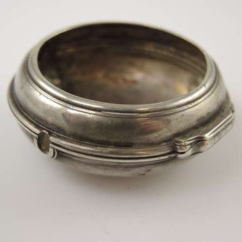 Small English silver outer case for a pair case c1800