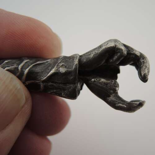 Unusual opening and closing HAND Clasp for a chain c1890