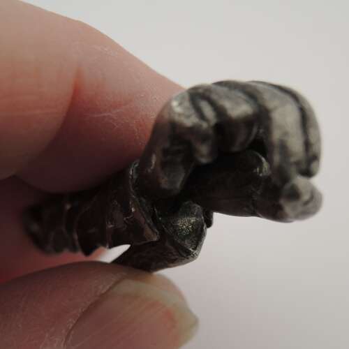 Unusual opening and closing HAND Clasp for a chain c1890