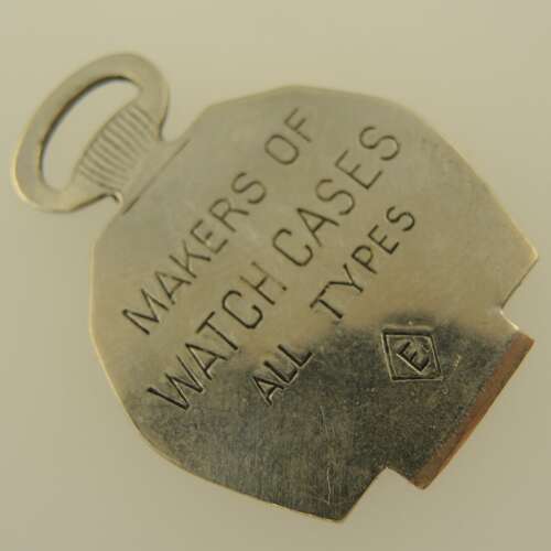 Steel pocket watch case opener. Elite c1910