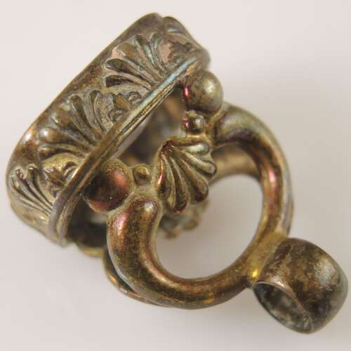 Georgian gilt Seal with a Portrait and name