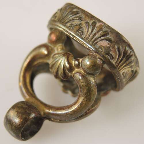 Georgian gilt Seal with a Portrait and name