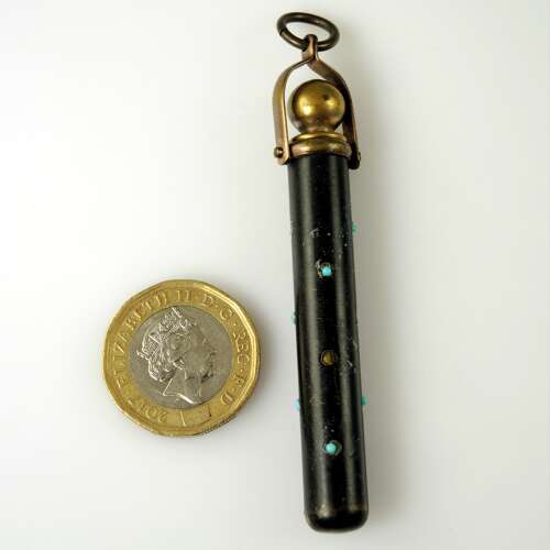 Victorian propelling pencil fob c1890