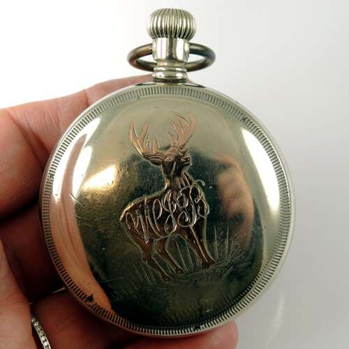 18 size 17 Jewel Hamilton 924 pocket watch c1913