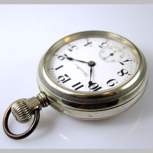18 size 17 Jewel Hamilton 924 pocket watch c1913
