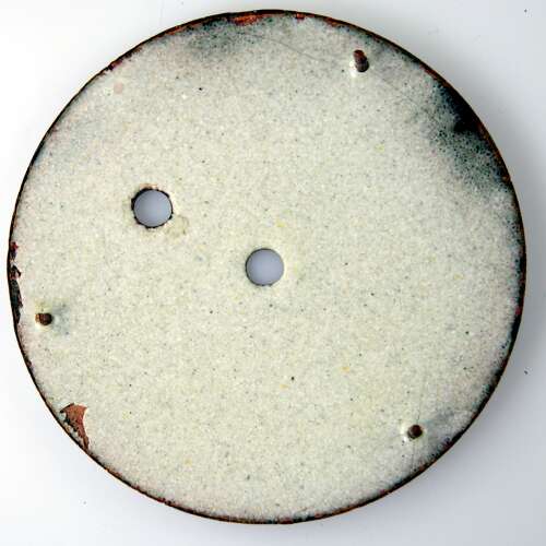 Georgian enamel VERGE Dial. Wallerius, Norrköping  c1800