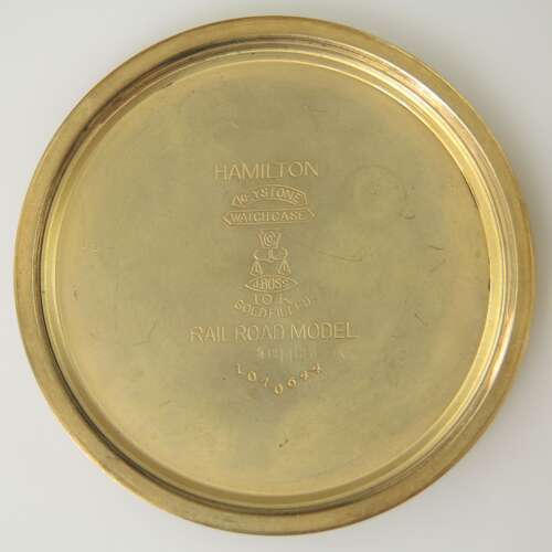 Mint 16s 23J Hamilton 950E pocket watch c1939